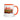 Sobriety On Fire Color Inside Mug - 11oz Bold Statement Cup - Orange | Sobervation