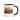 Sobriety On Fire Color Inside Mug - 11oz Bold Statement Cup - Black | Sobervation