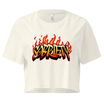 Hot Like Sobriety – Women’s Crop Top - XS | Sobervation