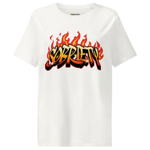 Hot Like Sobriety – Women’s Organic Tee - Off White / S | Sobervation