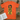 Inner Peace Sobriety T-Shirt | Sober Translations Recovery Tee - Orange Graphic Print T Shirt - Sobervation