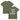 Just for Today Camo T-Shirt – Bold Sobriety Streetwear - Military Green Graphic Print T Shirt - Sobervation