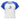 Just For Today Embroidered Baby Tee | Women's Micro-Rib Raglan - White /True Royal / M | Sobervation