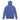Just For Today Embroidered Hooded Long Sleeve Tee – Lightweight Recovery Layer - Heather True Royal / XS | Sobervation
