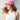 Just for Today Embroidered Vintage Cotton Twill Cap (Pink Variant) - Pink Dad Hat - Sobervation