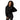 Just for Today Embroidered Crop Hoodie – Women's Recovery Hoodie - S | Sobervation