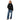 Just For Today Embroidered Women's Relaxed Hoodie | Pink TRY Detail - Black / XS | Sobervation