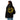 Just for Today Graffiti Oversized Heavyweight Hoodie - Black Oversized Graphic Print Hoodie - Sobervation