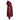 Just for Today Graffiti Oversized Heavyweight Hoodie - Maroon Oversized Graphic Print Hoodie - Sobervation