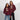 Just for Today Graffiti Oversized Heavyweight Hoodie - Maroon Oversized Graphic Print Hoodie - Sobervation