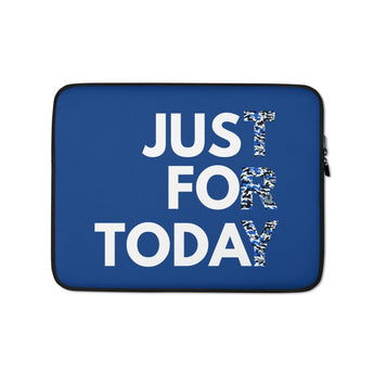 Just for Today Camo Laptop Sleeve – Recovery Tech Accessory - 13″ | Sobervation
