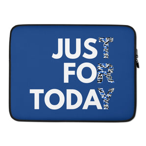 Just for Today Camo Laptop Sleeve – Recovery Tech Accessory - 15″ | Sobervation