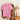 JUST FOR TODAY – Organic Affirmation Tee (Women’s Fit) - Bubble Pink Womens Graphic Print Tee - Sobervation