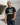 Just For Today – Pride Sobriety Essential Tee - Black Graphic Print T Shirt - Sobervation