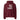 Just for Today Rainbow Drip Oversized Hoodie — Try Again in Color - Maroon / S | Sobervation
