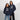 Just for Today Rainbow Drip Oversized Hoodie — Try Again in Color - Black / S | Sobervation