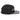 Just For Today Snapback Hat – Flat Brim Style with a Grounded Message - Black/ Teal | Sobervation