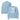 Just For Today Unisex Sweatshirt – Recovery in Full Color - Light Blue / S | Sobervation