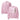 Just For Today Unisex Sweatshirt – Recovery in Full Color - Light Pink / S | Sobervation