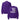 Just For Today Unisex Sweatshirt – Recovery in Full Color - Purple / S | Sobervation