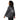 Leave Nothing But Sober Prints – Zip Hoodie with Embroidered Sobriety Symbol - Dark Heather Embroidered Zip Up Hoodie - Sobervation