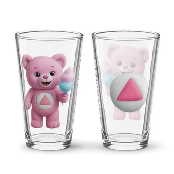Lolli Serenity Cub Pint Glass – 16 oz Shaker - Default Title | Sobervation