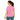 Lolli the Serenity Cub Organic Women's Tee - Bubble Pink Womens Graphic Print Tee - Sobervation