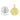 "Love in Recovery" Sobriety Symbol Pendant – Sterling Silver or 14K Gold – Enamel or Classic Finish – Made to Order - 14K Gold Pendant - Sobervation