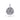 "Love in Recovery" Sobriety Symbol Pendant – Sterling Silver or 14K Gold – Enamel or Classic Finish – Made to Order - Sterling Silver with Enamel Pendant - Sobervation