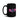 NOPE Black Glossy Mug - 15 oz Mug - Sobervation