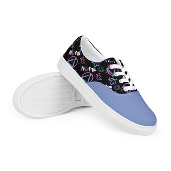 Nope Graffiti Canvas Shoes – Sobriety Symbol Streetwear Sneakers - 5 | Sobervation