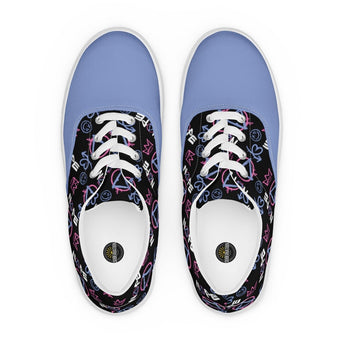 Nope Graffiti Canvas Shoes – Sobriety Symbol Streetwear Sneakers - 5 | Sobervation