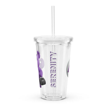 Nova Serenity Cub Clear Plastic Tumbler – 16 oz - Default Title | Sobervation