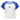 One Day at a Time Embroidered Women's Micro Rib Raglan Baby Tee - White /True Royal / S | Sobervation