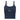 One Day at a Time Embroidered Women's Micro-Rib Tank Top - Solid Navy Blend / XS | Sobervation