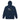 One Day At A Time Embroidered Zip Hoodie - Navy / S | Sobervation