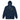 One Day At A Time Embroidered Zip Hoodie - Navy / S | Sobervation