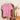 ONE DAY AT A TIME – Organic Recovery Tee (Women’s) - Bubble Pink Womens Graphic Print Tee - Sobervation