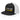 One Day at a Time Trucker Hat – Turtle Embroidery for the Journey - Black/ White 5 Panel Trucker Hat - Sobervation
