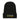 One Day at a Time Waffle Beanie – Turtle Design for Everyday Strength - Black | Sobervation