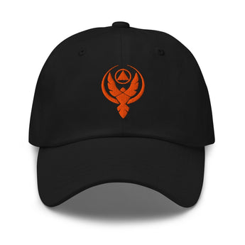 Phoenix Reborn Classic Dad Hat - Black | Sobervation