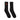 Phoenix Reborn Embroidered Crew Socks | SOCCO SC200 - Black / S/M | Sobervation