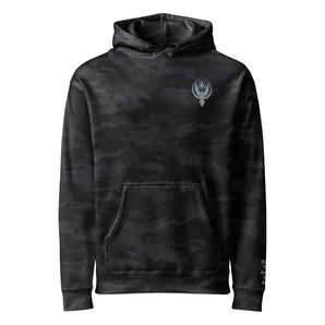 Phoenix Reborn Embroidered Heavyweight Hoodie | From The Ashes We Rise -XS Embroidered Hoodie - Sobervation