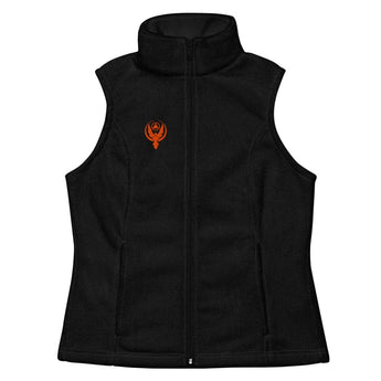 Phoenix Reborn Embroidered Women's Columbia Fleece Vest - M | Sobervation