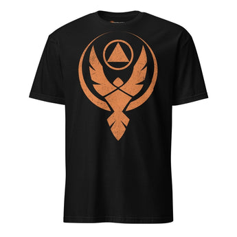 Phoenix Reborn Essential Tee – Rise from the Ashes - Black / S | Sobervation