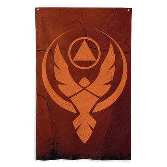Phoenix Reborn Wall Flag – Ember Edition - Default Title | Sobervation