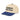 Progress Over Perfection 5 - Panel Mid - Profile Baseball Cap – Embroidered Recovery Mindset Hat - Royal/Natural 5 Panel Mid Profile Baseball Cap - Sobervation