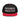 Progress Over Perfection Embroidered Snapback Hat - Red / Black / Black | Sobervation
