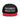 Progress Over Perfection Embroidered Snapback Hat - Red / Black / Black | Sobervation