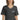 Progress Over Perfection Embroidered Unisex V-Neck Tee - Black / S | Sobervation